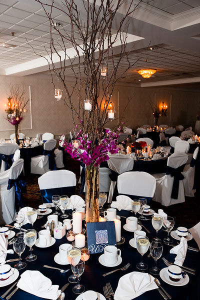 Wedding Reception Table Settings